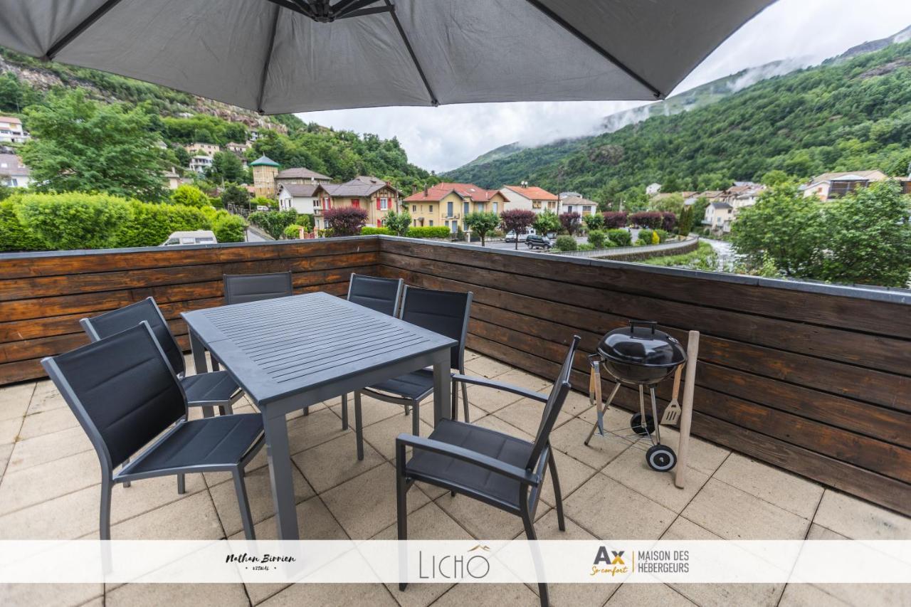 La Terrasse Bleue Apartment Ax-les-Thermes Exterior foto